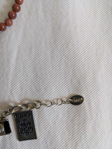 Hanes Girls Paris Sweatshirt XL 14/16 Crochet Beret Paris Necklaces & Bracelets - Picture 16 of 24