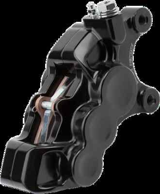 AN 4-Piston Frt Lt Brake Caliper 11.8in Blk CVO Classic 09