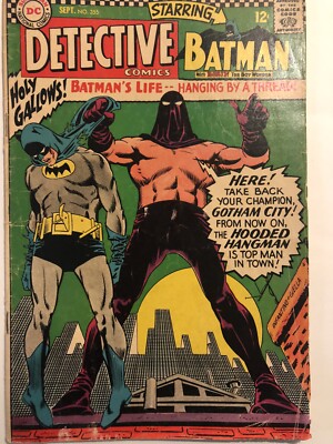 Detective Comics# 355- Hate of the Hooded Hangman- Batman -Checker