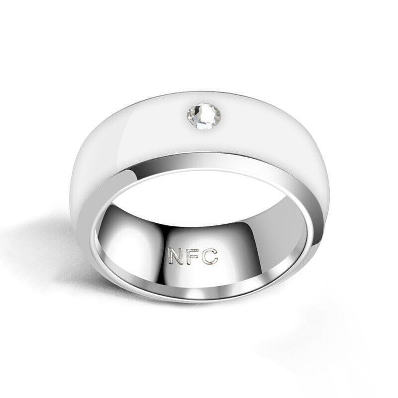 Anillo multifuncional programable NFC con Chip Ntag213, anillo inteligente  impermeable para teléfonos Android, equipo, anillo Digital para dedos