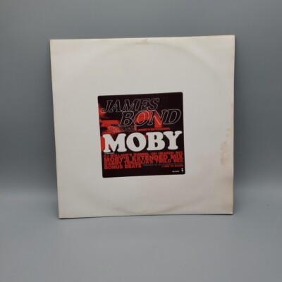 Moby 12'' Vinyl James Bond Theme Elektra '97 Promo Electronic Record