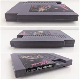 Star Voyager (Nintendo NES 1987) Authentic Tested & Working ~ 5 Screws COMPLETE
