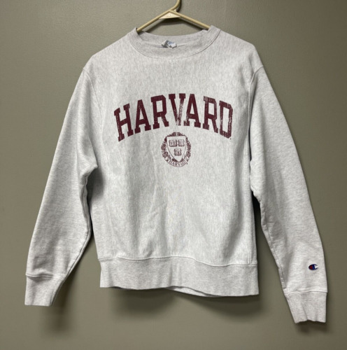Vintage Champion Reverse Weave Warmup Harvard Swea