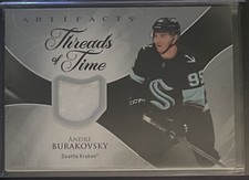 2023-24 UD Artifacts Threads Of Time Andre Burakovsky Jersey #TT-AB Seattle
