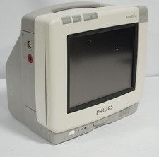 PHILIPS INTELLIVUE MP5T/M8105AT PORTABLE PATIENT MONITOR SpO2 NBP TEMP TELEMETRY