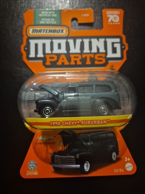 Matchbox 1950 Chevy Suburban Moving Parts 1:64 24/54 70 Jahre 2023 Mattel