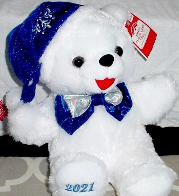 Blue teddy cheap bear walmart