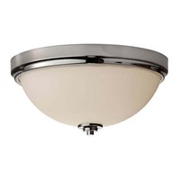 Elstead Malibu Deckenleuchte E27 2-Fach Poliertes Chrom IP44