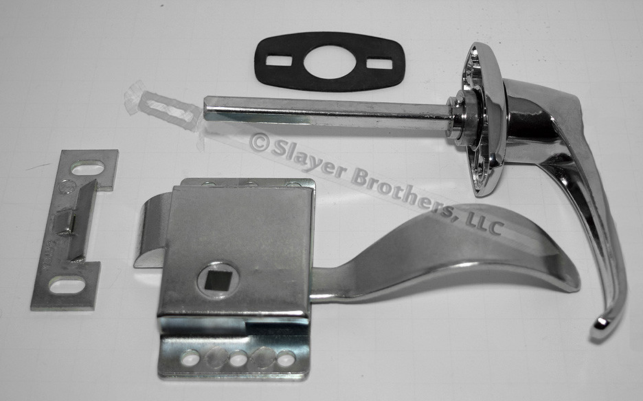 NEW! Cab Door Repair Kit! Non-Locking Handle, LH Latch, Gasket