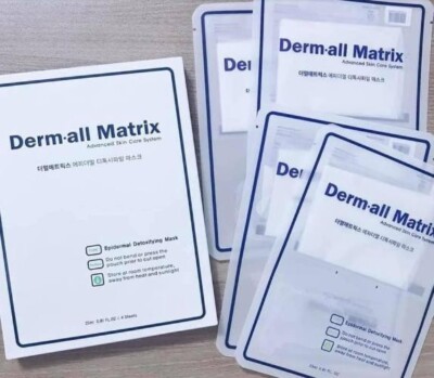 Derm-All Matrix Epidermal Detoxifying Mask (4 Sheets)