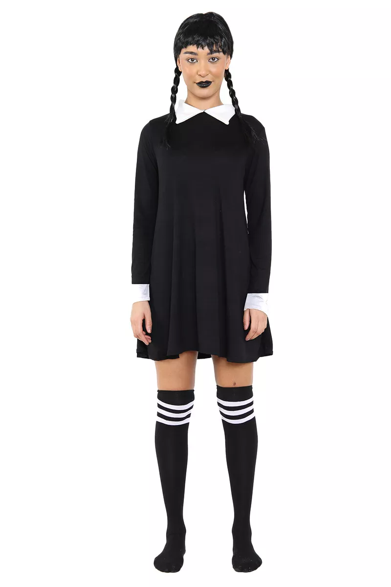 Wednesday Addams Adult Costume - Costume Holiday House