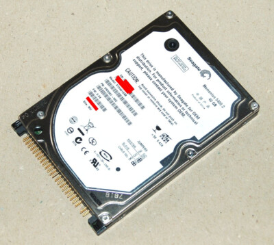 Notebook Festplatte Seagate Momentus 5400.2 ST94813AB 40 GB 2,5'' IDE   geprüft