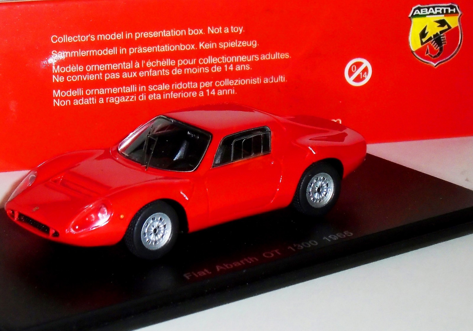 Spark Fiat Abarth Ot 1300 1966 1:43 S1300