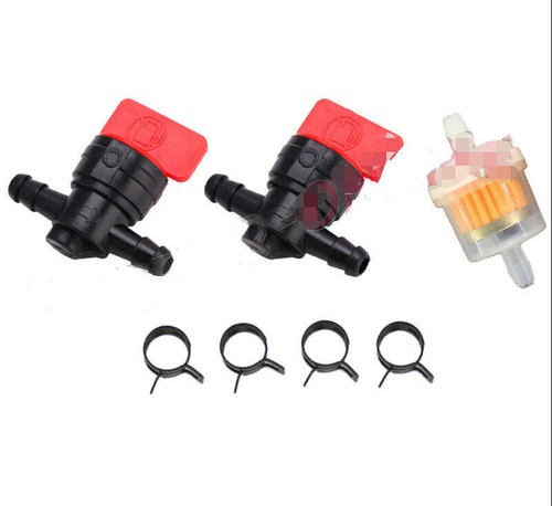 Universal Benzinhahn Öl Benzin Diesel für 6-8mm Ø Innendurmesser Schlauch - Bild 1 von 4