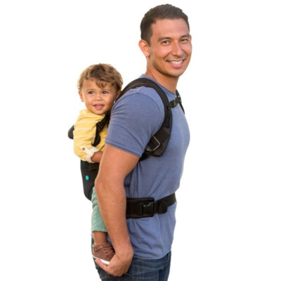 Infantino Flip Advanced 4-in-1 Baby Carrier Black Denim Carrying