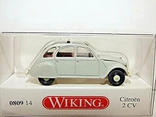 Wiking Citroen 2CV grey  1:87 scale