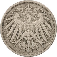 #406569 M&uuml;nze, GERMANY - EMPIRE, Wilhelm II, 10 Pfennig, 1908, Munich, SS