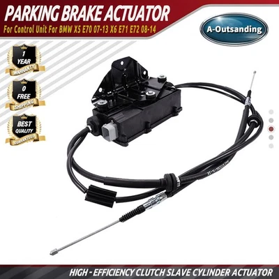 Parking Brake Actuator with Control Unit For BMW X5 E70 07-13 X6 E71 E72 08-14 - Image 1 of 4