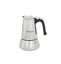 Tognana Riflex Induction Caffettiera 2 Tazze, Acciaio Inossidabile, Argento - NU
