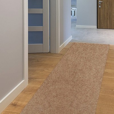 AYOHA 2' x 8' Indoor/Outdoor Runner Rug, Non~Slip, Sand