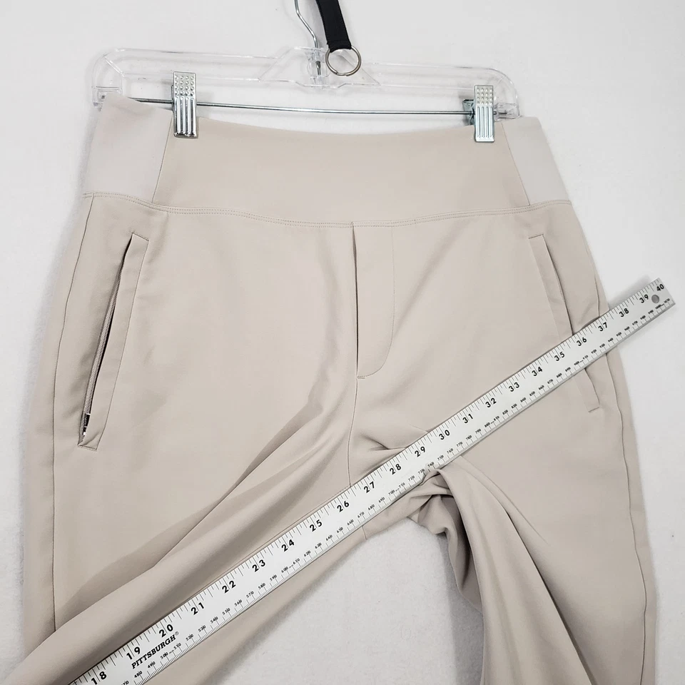 Pantalón de tiro alto Athleta Endless para mujer 8 Petite 8P tela elástica abulón prima Foto 4 de 4