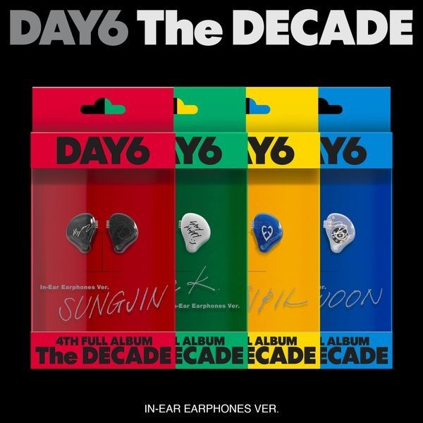 DAY6 4th Full Album [The DECADE] In-Ear Earphones SUNGJIN Ver
