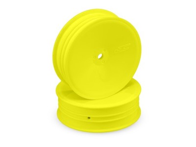 JConcepts Mono, 2.2'' Slim Front Wheel, Yellow, Fits B7, B6.4, YZ2, XB2, LD2