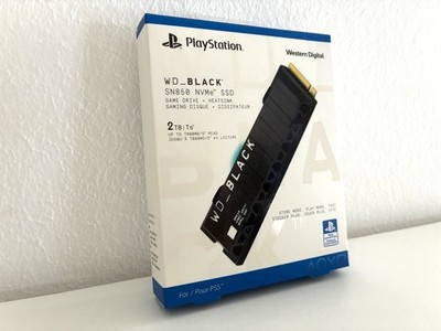 [PS5/PC] Western Digital, WD_BLACK SN850 NVMe SSD [2TB] Heatsink, PlayStation 5