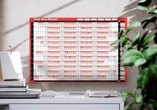 Image of 3 x 2026 Year Wall Planners A1 Holiday Planner Calendar Pen Stickers Office Home
