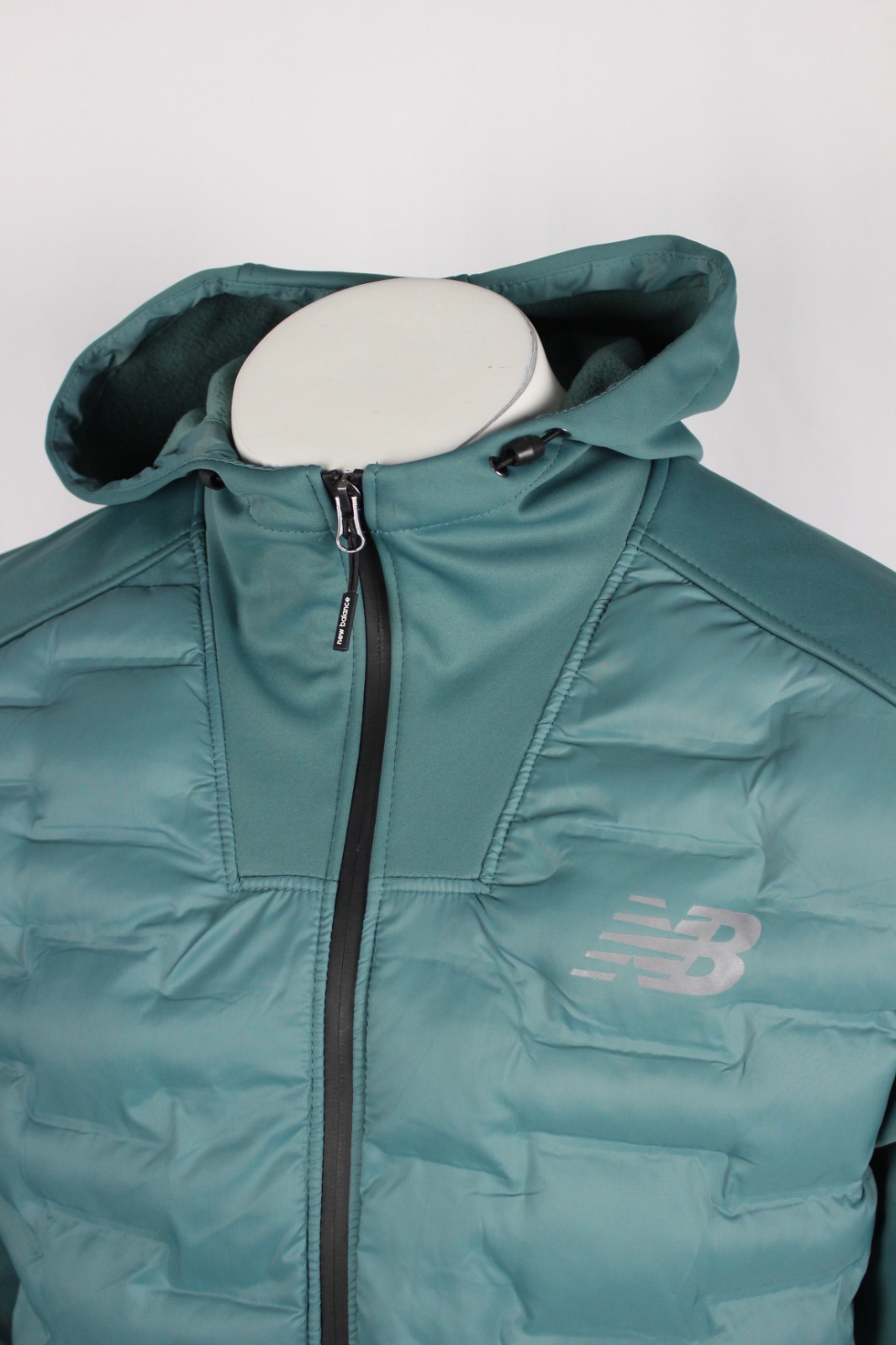 Giacca Ibrida Softshell New Balance Uomo con Cappuccio foto 5