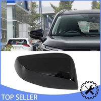 Right Side Wing Mirror Cover Cap Replacement for Toyota RAV4 2019~24 Gloss Black (For: More than one vehicle)