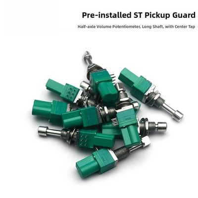 Gitarrenpotentiometer B50K Push-Pull Pot Mid-Point Taper Dual Gang Potentiometer