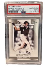 ROBERT HASSELL III signed (Washington Nationals) Perfect Game Card PSA 84610546