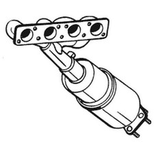 1x Katalysator BOSAL 090-152 passend f�r BMW