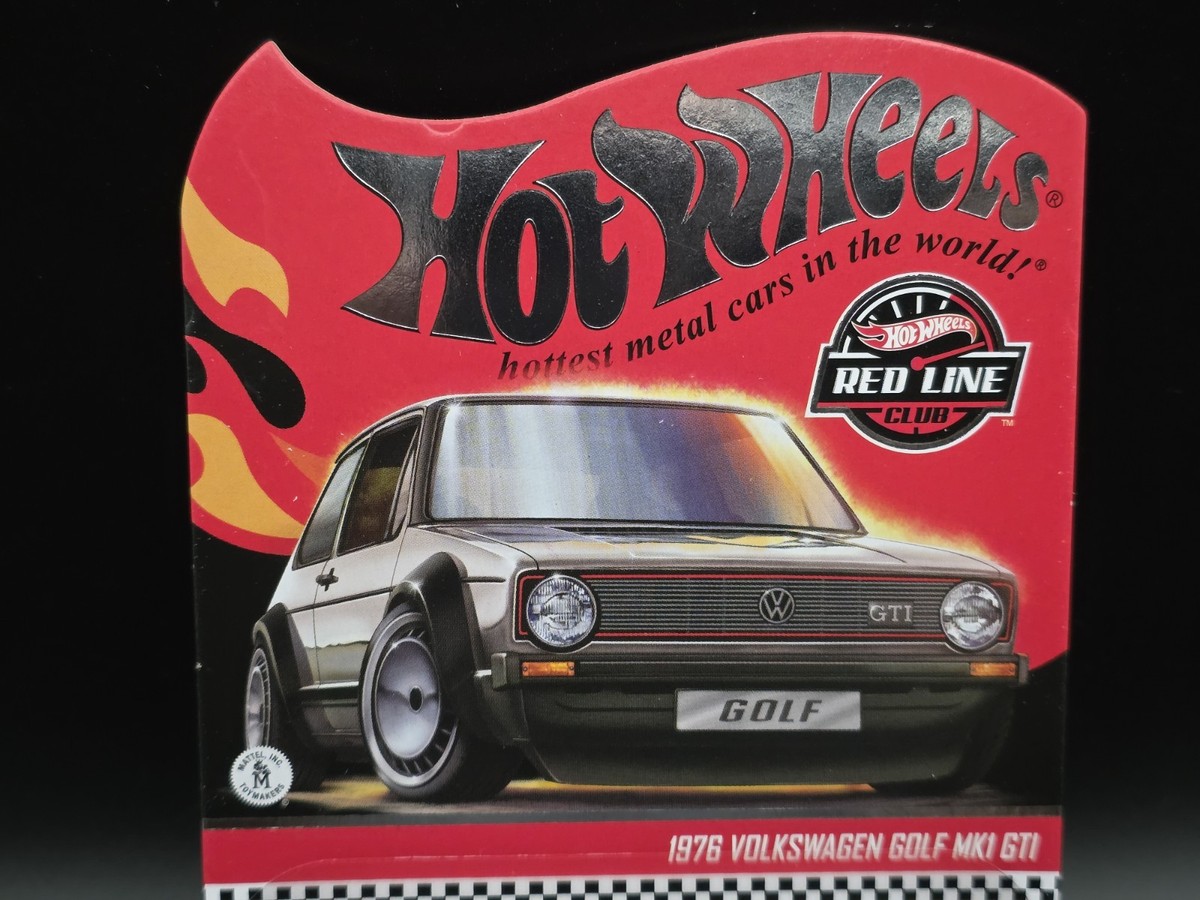 Hot Wheels Collectors RLC 1976 Volkswagen Golf Mk1 GTI (JCP07-9893