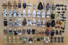 Lego Star Wars Minifigure Lot 43 Figures + Parts And Weapons Stormtroopers