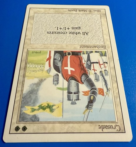 1 BANNED MTG Magic The Gathering Cruzade | Revised Edition 3ED | 1994 | NM - Picture 7 of 8