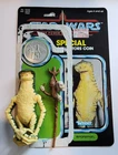 RARE!!! Star Wars Amanaman Action Figure POTF Complete Kenner 1985 Coin & Card!