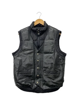 Schott USA PERFECTO Biker Tag Double Riders Chaqueta 36 Cuero Negro - Imagen 1 de 4