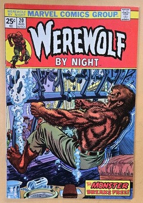 Werewolf by Night #20 VG/F (5.0) Marvel Comics 8/74