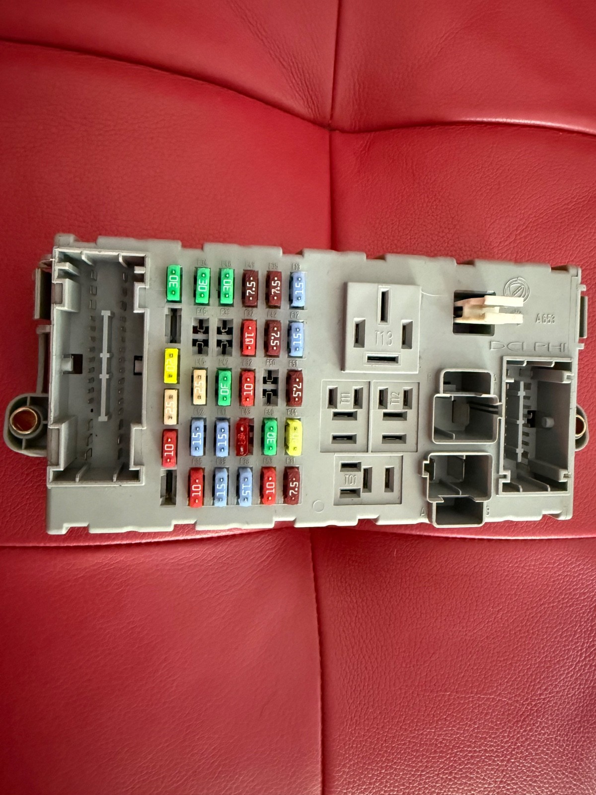 ferrari fusebox panel wiring ecu junction 245788 cali T 458 488 FF F12 612