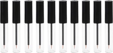 10Pcs 10Ml Clear Plastic Eyeliner Bottle Container Empty Refillable Disposable E