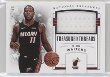 2017 Panini National Treasures Treasured Threads 47/99 Dion Waiters #TTH-12 5x8