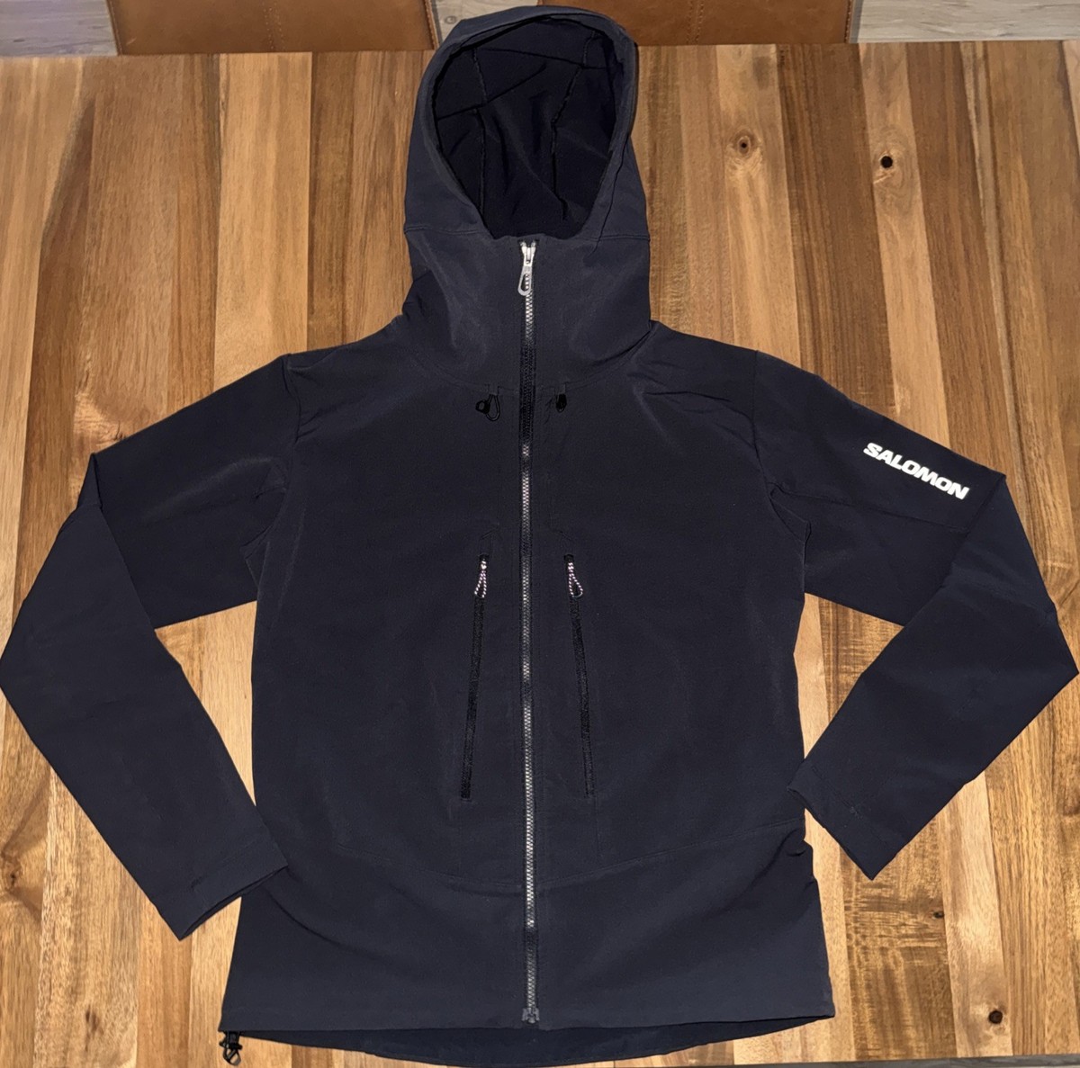 ジャケット・アウター Salomon Outpeak Softshell Jacket Medium Salomon OUTPEAK Softshell Jacket M Nylon Men's Black Used | eBay