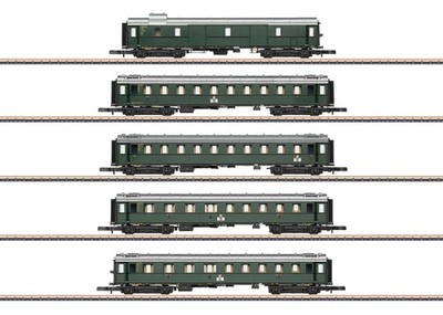 Märklin 87620 Schnellzugwagen-Set der Einheitsbauart 1928 bis 1930, Spur Z