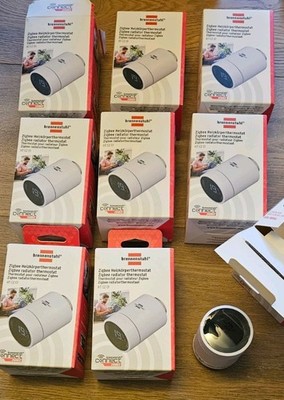 Brennenstuhl Connect Zigbee Heizkörperthermostat HT CZ 01 (smart Zigbee Thermo) 
