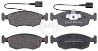 A.B.S. Bremsbelagsatz Scheibenbremse 37865 FüR 500 EVO Punto Fiat 312AG1A 312