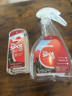 Melaleuca PreSpot 4x Concentrate Laundry Stain Remover W/ Spray Bottle