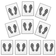 25 pcs Disposable Auto Floor Protection Mat Portable Paper Floor Mats 