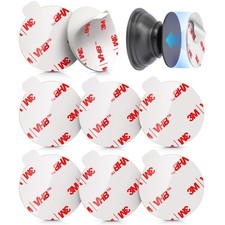 Volport 8-Pack Double-Sided Heat Resistant Tape for Phone Grip Socket Replacemen